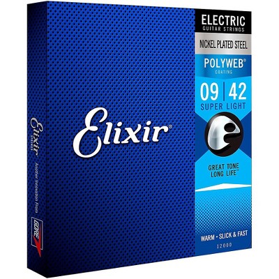 Elixir POLYWEB Super Light (9-42) Electric Guitar Strings