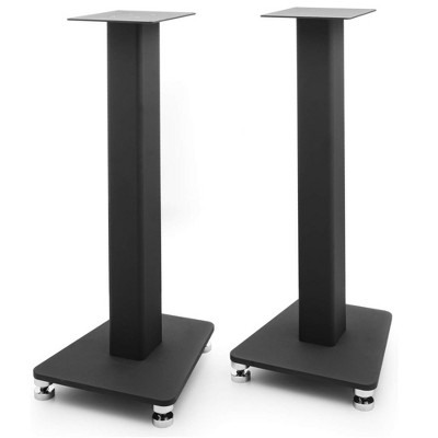 ELAC LS-80 Steel Plate and Aluminum Columns Speaker Stands | Compatible with Navis, Carina, and Vela Speakers | Extra Mass and Damping, Gray