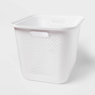 Lakeshore Large Dishwasher-Safe Plastic Basket - Natural (15L x 13W x 8H)