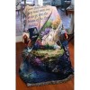 Manual Woodworkers and Weavers Inspirational Tapestry Throw 50"x60", Church in the Country with Psalms Verse, Cotton Religious Decor - 3 of 3