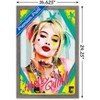 Trends International DC Comics Movie - Birds of Prey - Harley Quinn - Kiss Framed Wall Poster Prints - 3 of 4