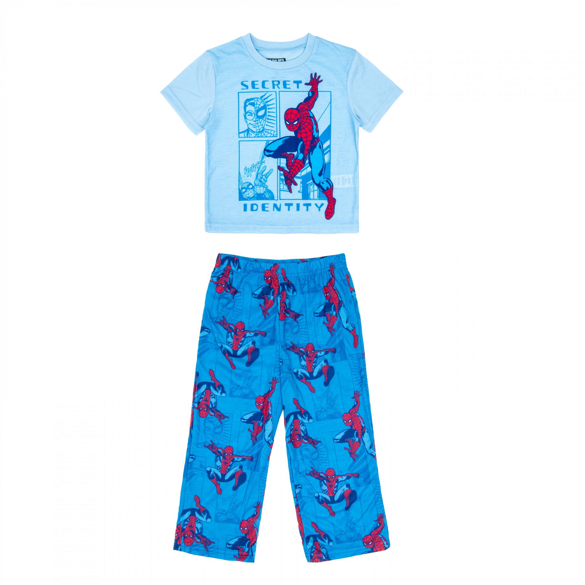 Kids Spider-Man Secret Identity 2-Piece Pajamas - Size 6