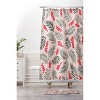 Emanuela Carratoni Holiday Mistletoe Christmas Shower Curtain Pink - Deny Designs - 3 of 3