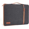 Acoinel 14 Inch Laptop Sleeve Case with Handle for Men Women, Gray - 2 of 4