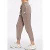 Peloton Women's Waffle Jogger, Taupe Grey - 2 of 4