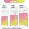 Hardshell Expandable Luggage Set,3-Piece Lightweight Suitcase with TSA Lock and Spinner Wheels (20"/24"/28") – Cuddlewood - 4 of 4