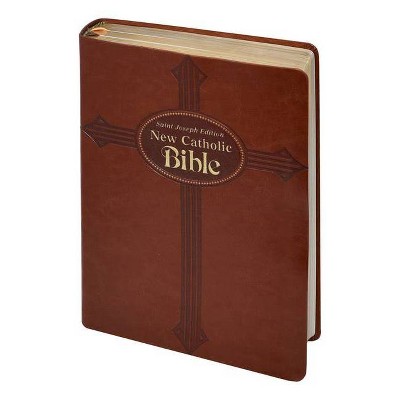 St. Joseph New Catholic Bible (Gift Edition - Large Type) - (Leather Bound)