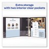 Avery Economy Non-View Binder with Round Rings, 3 Rings, 2" Capacity, 11 x 8.5, Black, (4501) - 3 of 4