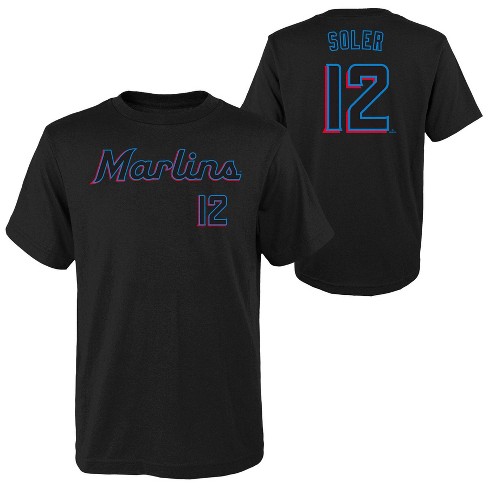 MLB Miami Marlins Boys' Jorge Soler T-Shirt - XS