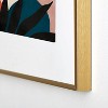 Marta Barragan Camarasa Modern tropical sunrise G Metal Framed Art Print - Deny Desings - 3 of 3