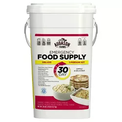 Augason Farms Deluxe Emergency 30-Day 1-Person Food Supply Kit - 20lbs