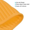 Unique Bargains Dish Drying Mat Set Silicone Drain Pad Heat Resistant  Suitable For Kitchen 3 Pcs Green Red Orange : Target