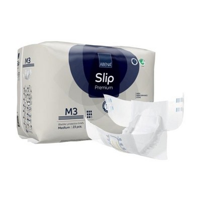 Abena Slip Premium M3 Adult Incontinence Brief M Heavy Absorbency 1000021286, 184 Ct