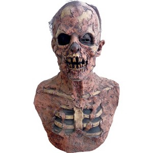 Chuck Jarman Adult Zombie Ground Breaker Costume Mask - 12 in. - Red - 1 of 1