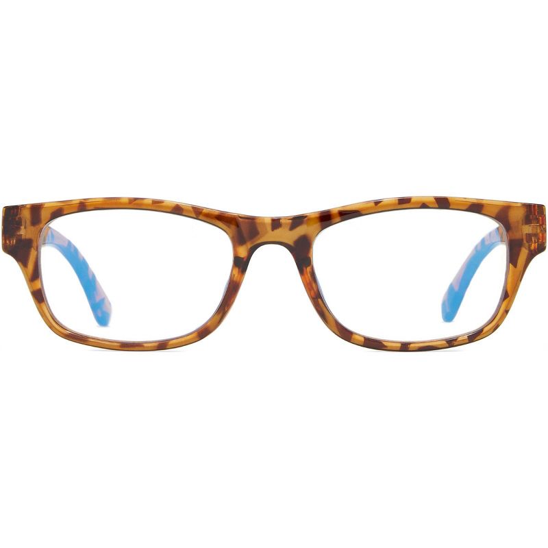 ICU Eyewear Kids Screen Vision Blue Light Filtering Rectangular Glasses, 1 of 6
