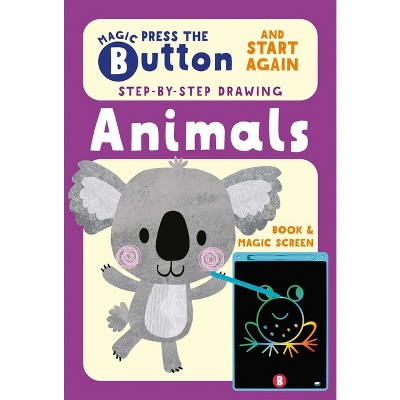 Magic Button: How to Draw Animals - by  Iseek (Hardcover)