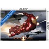 Trends International Marvel Cinematic Universe - Iron Man - In Flight with Jets Unframed Wall Poster Prints - 3 of 4