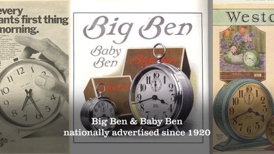 Westclox Silver Nickel Analog Alarm Clock with Dome Glass