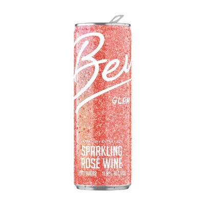 Bev Glam Ros&#233; Wine - 4pk/250ml Cans