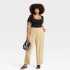 Women's Slim Fit Seamless Short Sleeve Square Neck Baby T-Shirt - A New Day™ - 3 of 3