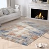 Ultra Plush Faux Sheepskin Floor Cushion with Long Pile, Cloud-Like Soft Area Rug for Bedroom, Living Room & Nursery - 2 of 4