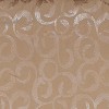 RLF Home Terra Cornice 100% Cotton with Fully Lined 3" Rod Pocket Valnance for Windows 50" x 17" Saddle - 4 of 4