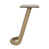 Dritz 2ct Home Modern Hairpin Legs Antique Brass: Table Legs Brass, Furniture Feet, Metal Craft Embellishments - 3 of 4
