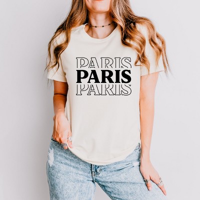 Simply Sage Market Paris Stacked Short Sleeve Tee