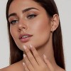 Gold Hoop Earrings for Women 925 Sterling Silver Gold Plated Huggie Earrings Lightweight Hypoallergenic 12mm Small Chunky Hoops Women Jewelry - 4 of 4
