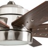 Honeywell Ceiling Fans Xerxes Modern 62 Inch Ceiling Fan with LED Light and Remote Control, Indoor Fan, 8 Contemporary Blades, Brushed Nickel - 3 of 4