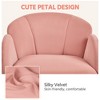 Yaheetech Modern Swivel Rolling Desk Chair with Armrests for Home Office - 4 of 4
