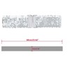 Allegra K Women's Stretchy Waist Belts Metal Interlock Buckles Sequins Decor Belts 60cm/23.62" 1 Pc - 3 of 4