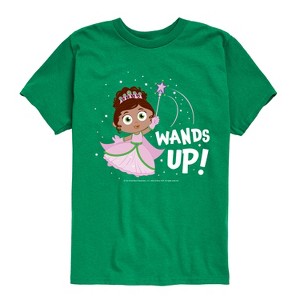 Boys' - Super Why - Wands Up Princess Pea Short Sleeve Graphic T-Shirt - 1 of 4