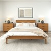 Plank+Beam Duo Solid Wood King Bed Frame with Panel Headboard , No Box Spring Needed - 2 of 4