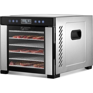 Magic Mill Pro 7 XL-Tray Stainless Steel Food, Herb, Fruit & Jerky Dehydrator Machine - 1 of 4