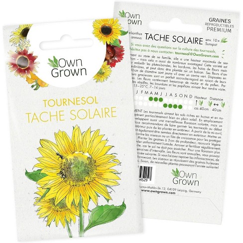 Owngrown Sunflower Seeds Mix For Cactus Plants Cultivation : Target