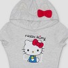 Girls' Hello Kitty Dress - Oatmeal Beige - 2 of 3