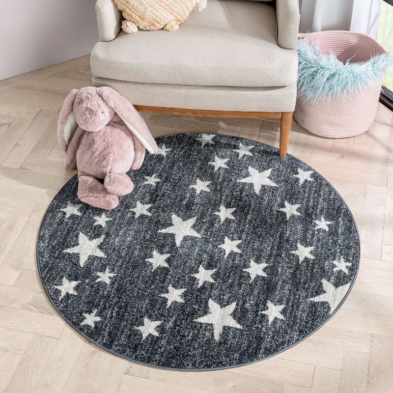 Well Woven Kosme Geometric Star Stain-resistant Area Rug, 3 of 9