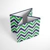 Bacati - MixNMatch Navy/Green Storage Box Small - image 3 of 4