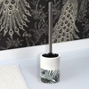 Evideco French Home Goods Bathroom Accessory Set 4-Pieces Tropical Bamboo Leaves - 3 of 4