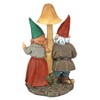 Design Toscano Mushroom Hunters Garden Gnome Statue - Multicolored - 4 of 4