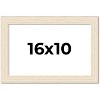 PosterPalooza | 16x10 Wide Barnwood Picture Frame, UV Acrylic, 6 Finishes - Grey, Brown, White, and Black - 2 of 4
