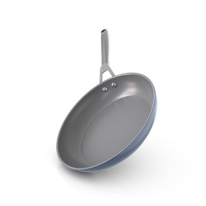 Ninja 10.25" Never Stick Ceramic Pro Nonstick Ceramic Coated Fry Pan: Dishwasher-Safe, Induction Compatible, Blue - 1 of 4