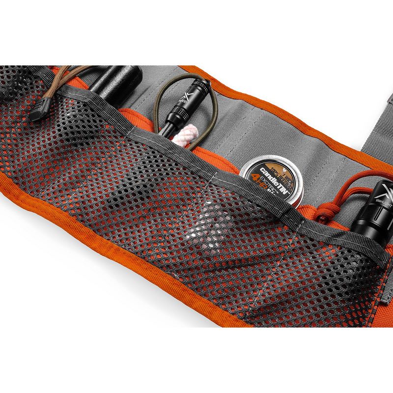Exotac toolROLL Fire Starter Gear Carrier - Black/Orange, 2 of 3