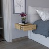 NicBex Modern Wall-Mounted Nightstand Space-Saving Bedside Table End Table for Living Room, Bedroom - 2 of 4