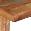 vidaXL Dining Table Multicolor Solid reclaimed wood Medium - 4 of 4