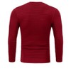 Mens Turtleneck Sweaters Long Sleeve Slim Fit Ribbed Knit Thermal Pullover Sweater - 3 of 4