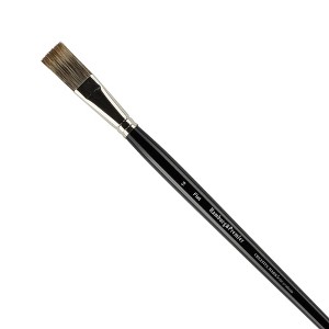 Creative Mark Hamburg Premiere Professional Oil Painting Brushes - Flat Oil Paint Brush - Handmade in Germany, Natural & Synthetic Hair Blend, Long - 1 of 4