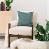 16"x16" Schatzi Brown Ingrid Floral Square Throw Pillow Green - Deny Designs: Indoor Abstract Design, Zipper Closure - 4 of 4