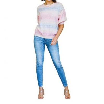 Women's I'll Never Stop Striped Sweater - BiBi